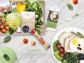 25款韩国美食创意广告PSD模板 1.82GB食品设计素材下载